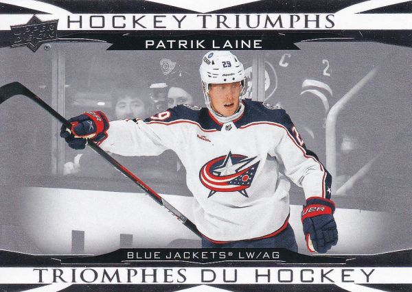 insert karta PATRIK LAINE 23-24 Tim Hortons Hockey Triumphs číslo HT-11